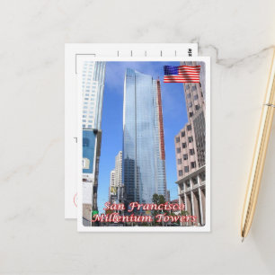 San Francisco - Millenium Towers - United States - Postcard