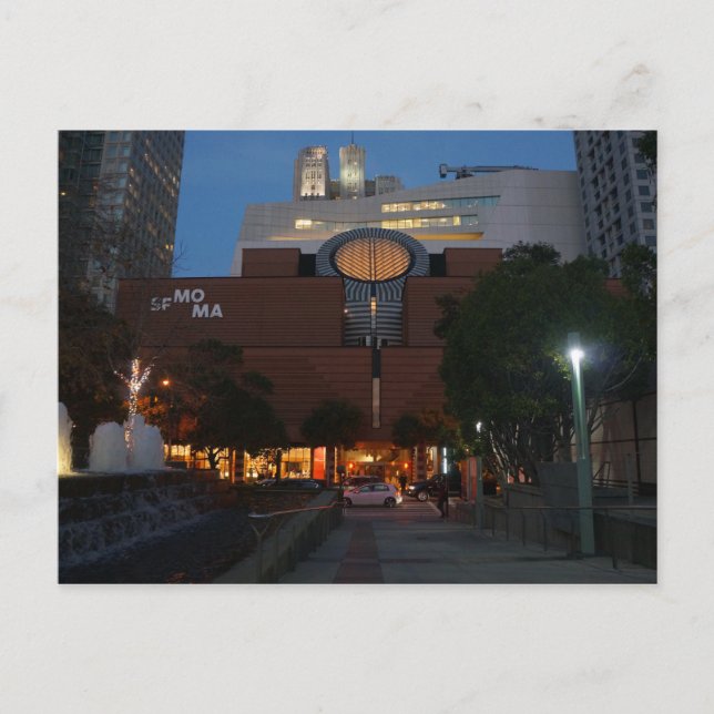 San Francisco MOMA Postcard (Front)