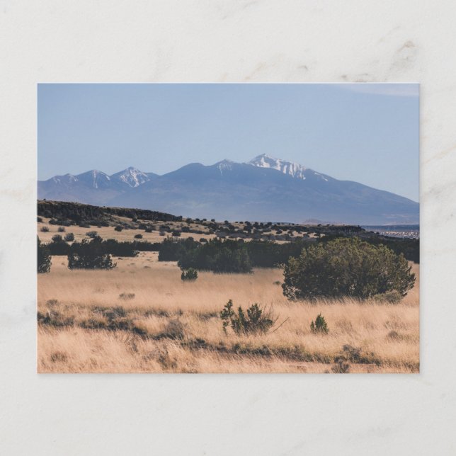 San Francisco Mountains Holiday Postcard (Front)