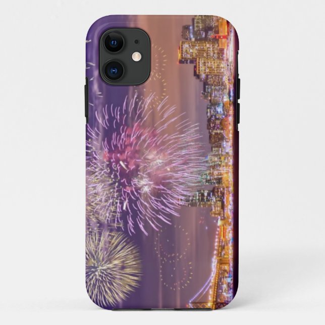 San Francisco New Year Fireworks Case-Mate iPhone Case (Back)