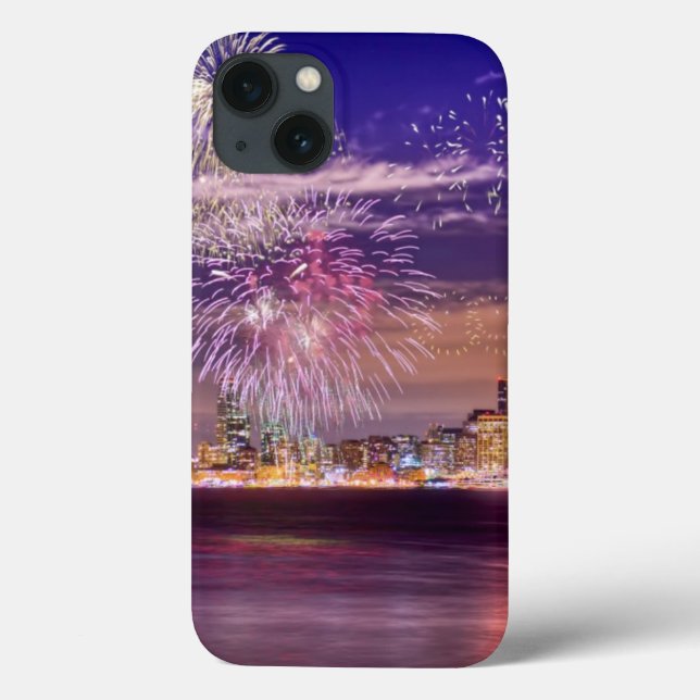 San Francisco New Year Fireworks Case-Mate iPhone Case (Back)