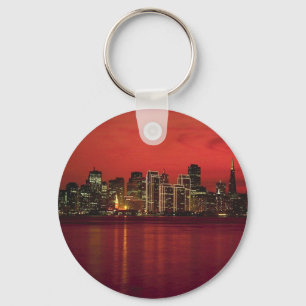 San Francisco Nitetime Skyline Key Ring