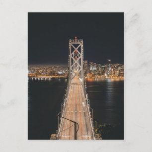 San Francisco Oakland Bay Bridge Postcard