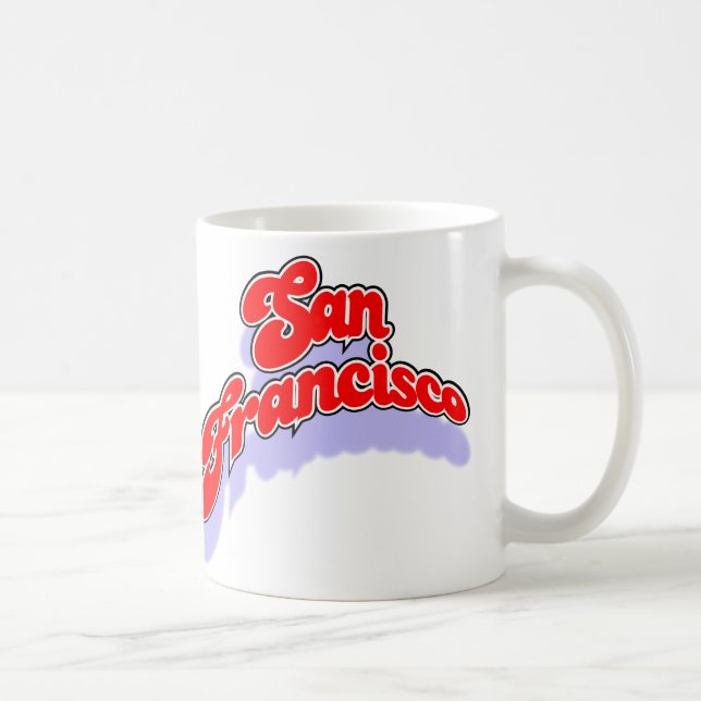 San Francisco openswoop mug (Right)