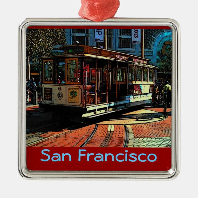 San Francisco Ornament (Front)