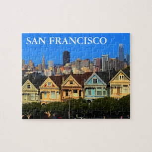 San Francisco Painted Ladies #1-3 Jigsaw Puzzle