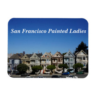 San Francisco Painted Ladies #3 Magnet
