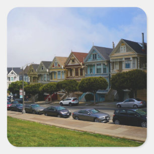 San Francisco Painted Ladies #5-1 Stickers