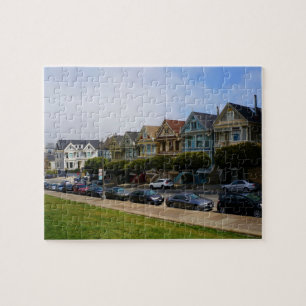 San Francisco Painted Ladies #5 Jigsaw Puzzle
