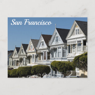 San Francisco painted ladies Postcard