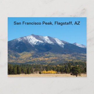 San Francisco Peak in the Fall Postcard