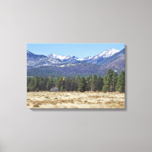 San Francisco Peaks wrapped canvas