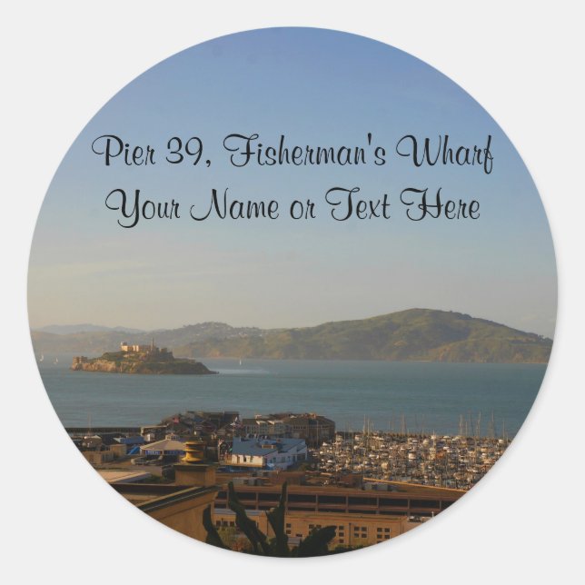 San Francisco Pier 39 #11-1 Stickers (Front)