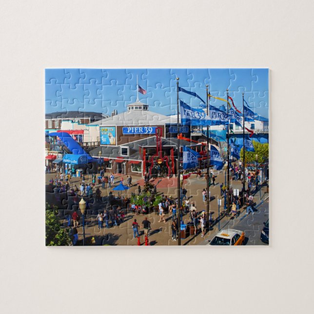 San Francisco Pier 39 #12 Jigsaw Puzzle (Horizontal)
