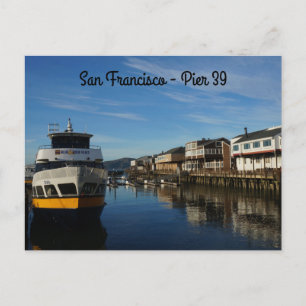 San Francisco Pier 39 #6 Postcard