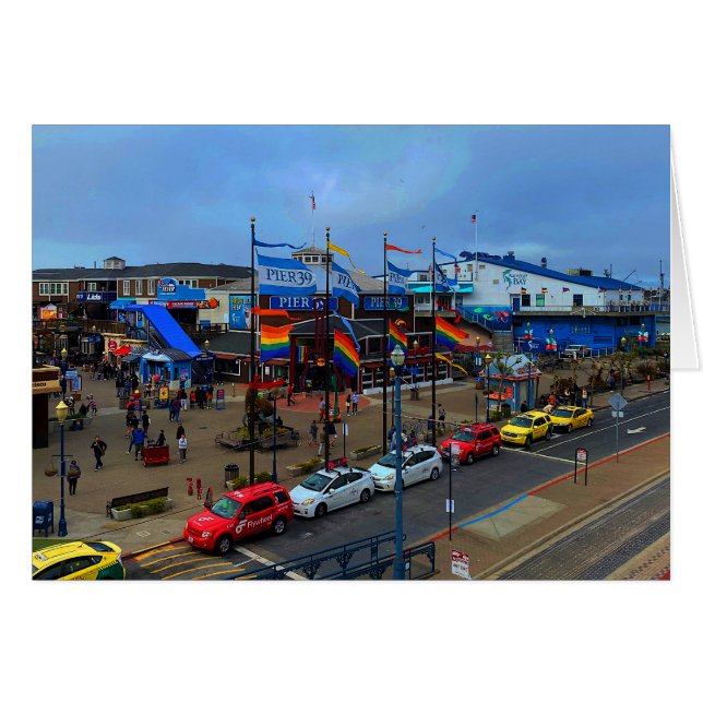 San Francisco Pier 39 Pride #1-1 Card (Front Horizontal)