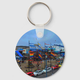 San Francisco Pier 39 Pride #1 Keychain