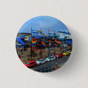 San Francisco Pier 39 Pride #1 Pinback Button