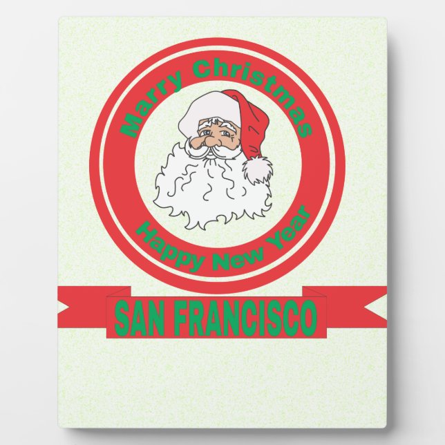 San Francisco Plaque (Front)