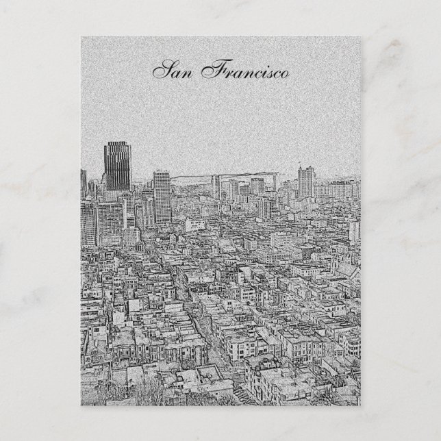 San Francisco Postcard (Front)