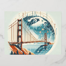 San Francisco Postcard | Golden Gate Bridge