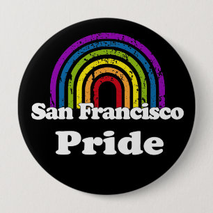 SAN FRANCISCO PRIDE 10 CM ROUND BADGE