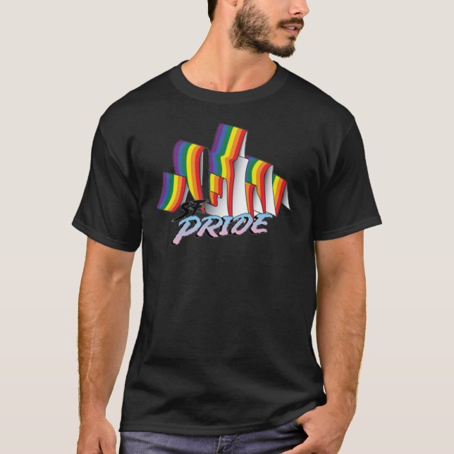 San Francisco Pride Essential  T-Shirt (Front)