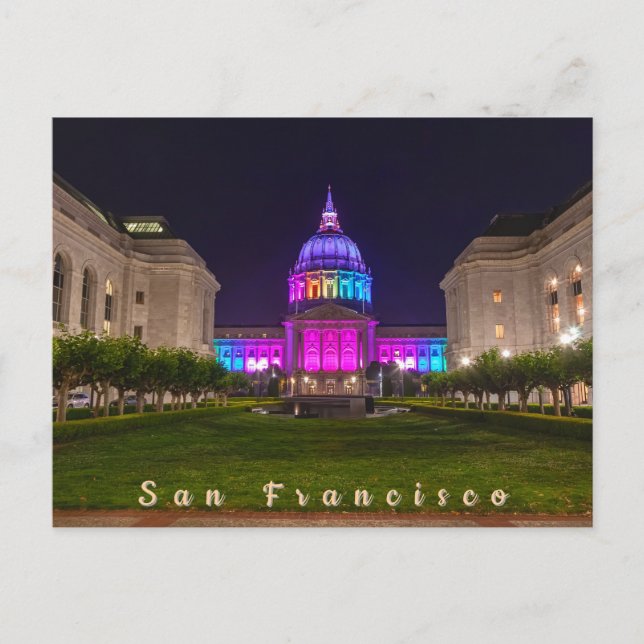 San Francisco Pride Postcard (Front)