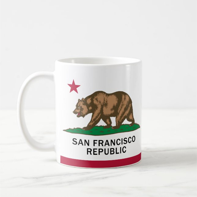 San Francisco Republic 11oz Mug (Left)