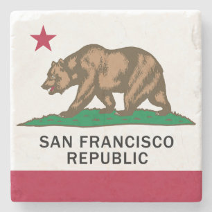 San Francisco Republic Stone Coaster