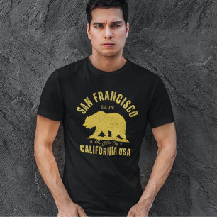 San Francisco Retro California Travel T-Shirt