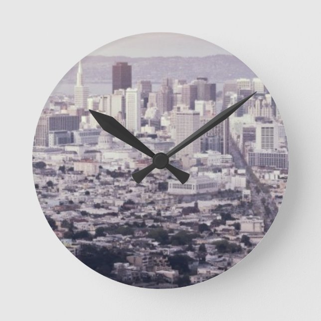 San Francisco Round Clock (Front)