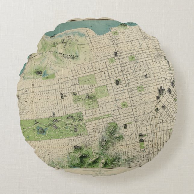 San Francisco Round Cushion (Front)