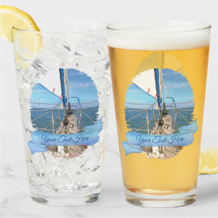 San Francisco Sailing 0869 Beer Glass