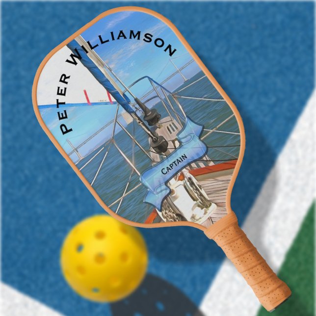 San Francisco Sailing Captain 0869 Pickleball Paddle (Creator Uploaded)