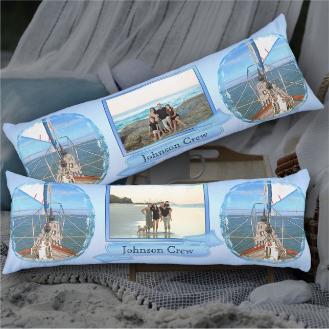 San Francisco Sailing Family Crew 0869 Body Cushion (Creator Uploaded)