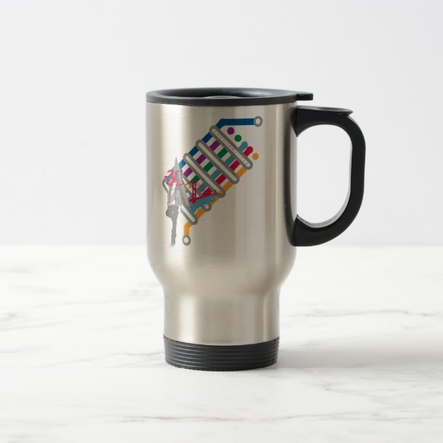 san francisco scene travel mug (Right)