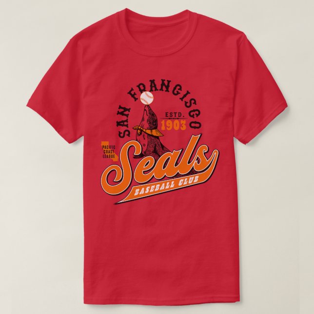 San Francisco Seals 1 T-Shirt (Design Front)