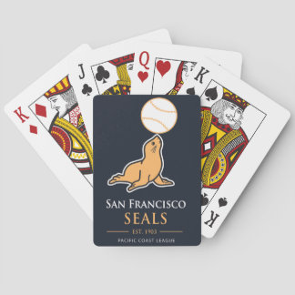 San Francisco Seals Playing Cards