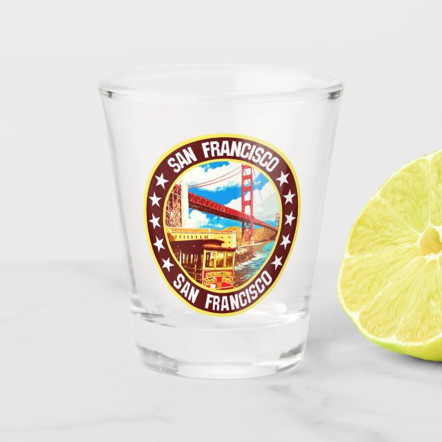 San Francisco                                      Shot Glass (Front)