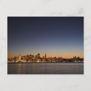 San Francisco Skyline at Sunset Postcard