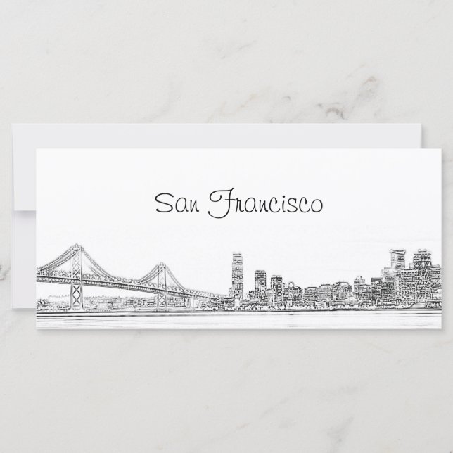 San Francisco Skyline Bookmark (Front)