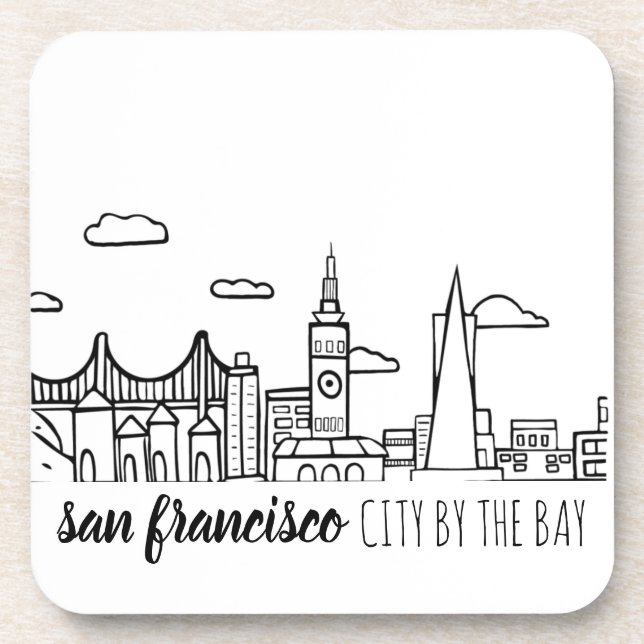 San Francisco Skyline Coaster (Front)
