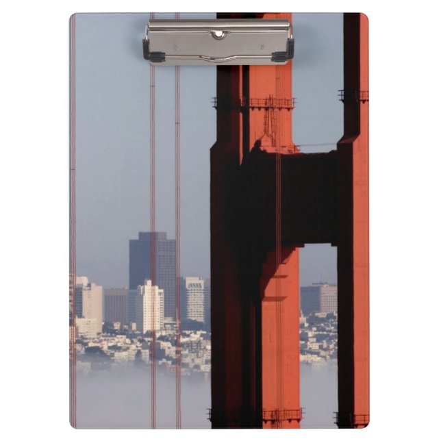 San Francisco Skyline from Golden Gate Bridge. Clipboard (Front)
