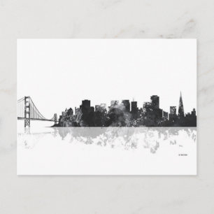 SAN FRANCISCO SKYLINE POSTCARD