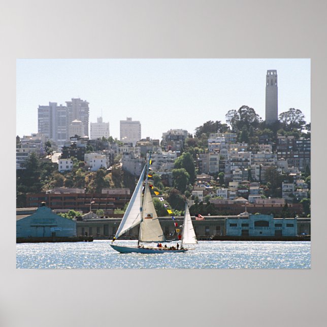 San Francisco Skyline Poster (Front)