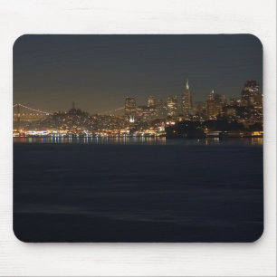 San Francisco Skyline Seen From Across The Bay Mouse Mat
