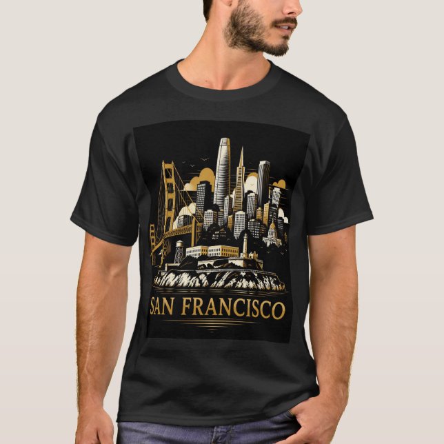 San Francisco Skyline T-Shirt (Front)