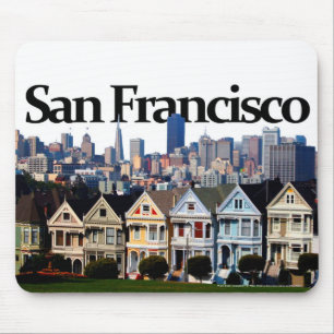 San Francisco Skyline w/ San Francisco in the Sky Mouse Mat