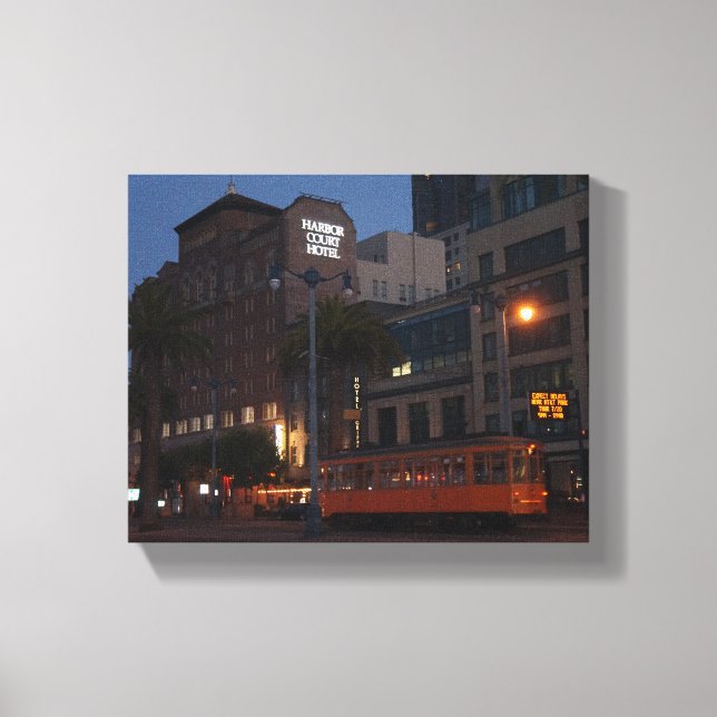 San Francisco Street Car #2 Canvas Print (Front)
